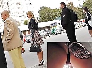 Unforgettable upskirt scenes filmed on the streets of my city