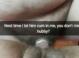 time for hubby to cum