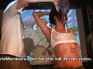 College Girls Get Their Perky Tits Wet In Local Contest